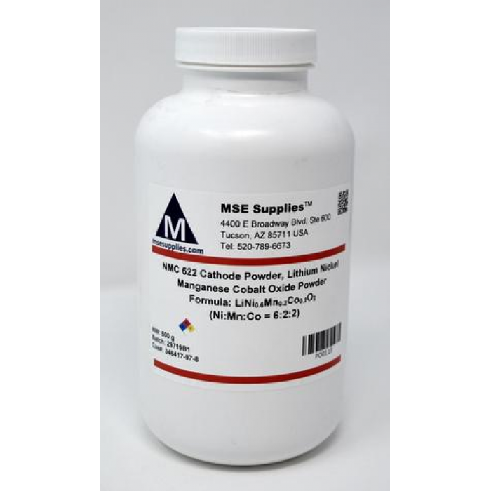 锂镍钴锰氧，LiNi0.6Mn0.2Co0.2O2 NMC 622