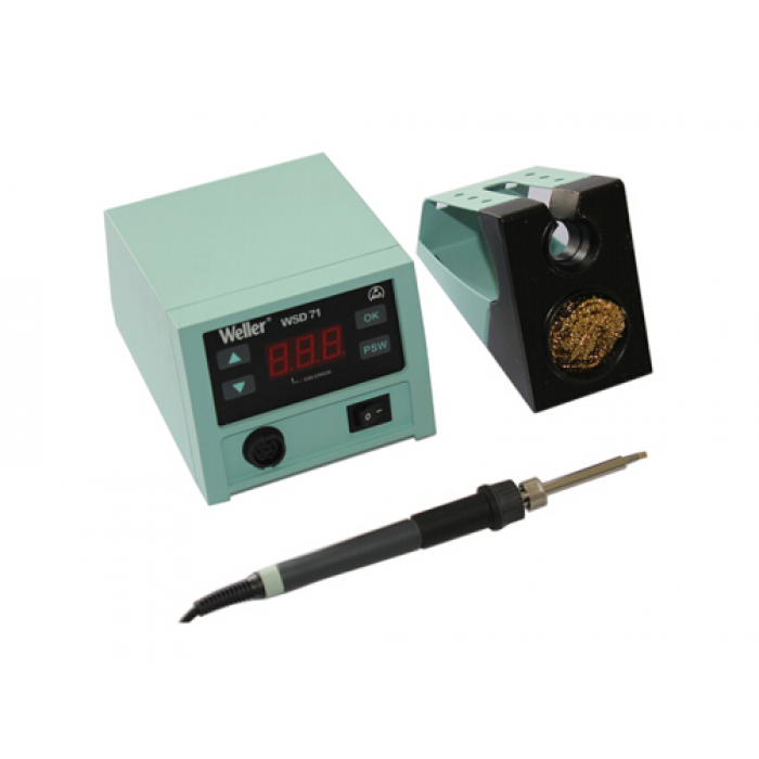 WELLER德国威乐WSD71数显恒温焊台无铅调温电焊台手机维修电烙铁