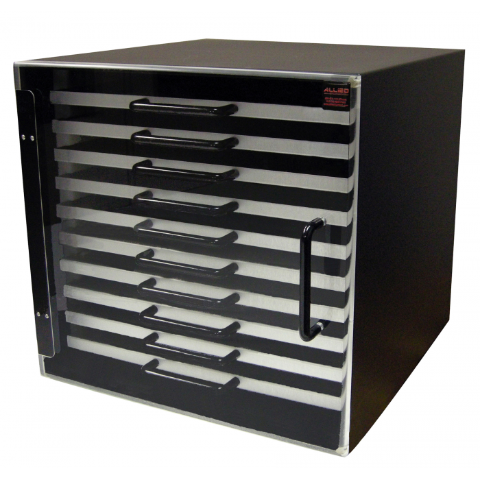 研磨盘、圆盘或抛光布的存储柜/铝制托盘/架子