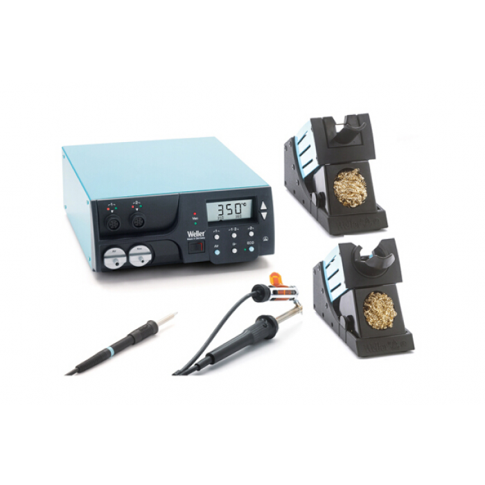 德国品牌WELLER威乐WR2002多功能返修台焊笔吸锡枪二合一焊台