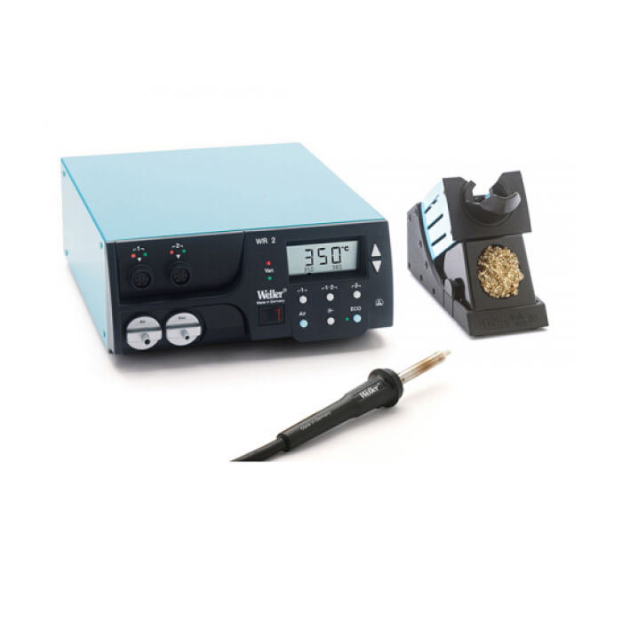 WELLER德国品牌WELLER威乐WR2000A双通道热风枪拆焊台数显可调拔焊台